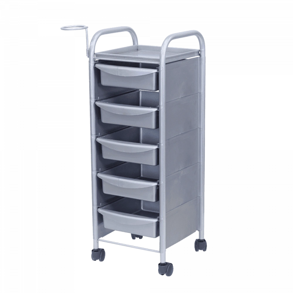 Тележка парикмахерская М-02, серый